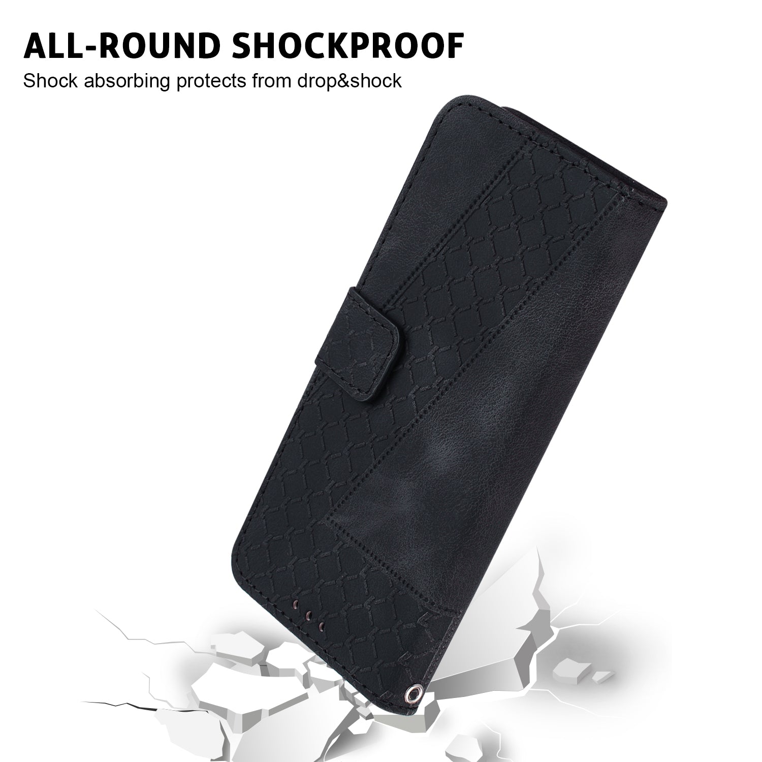For Motorola Moto G Play (2024) 4G Phone Case 7-Shape Imprinted Wallet Leather Cover For Motorola Moto G Play (2024) 4G Phone Case 7-Shape Imprinted Wallet Leather Cover
